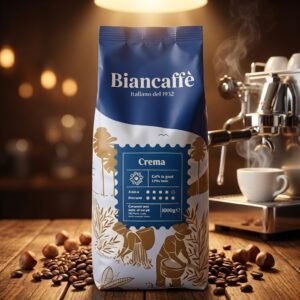 Biancaffè Espresso Crema Whole Beans Coffee 1Kg