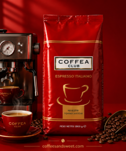 Coffea Club Red Whole Beans Coffee 1Kg