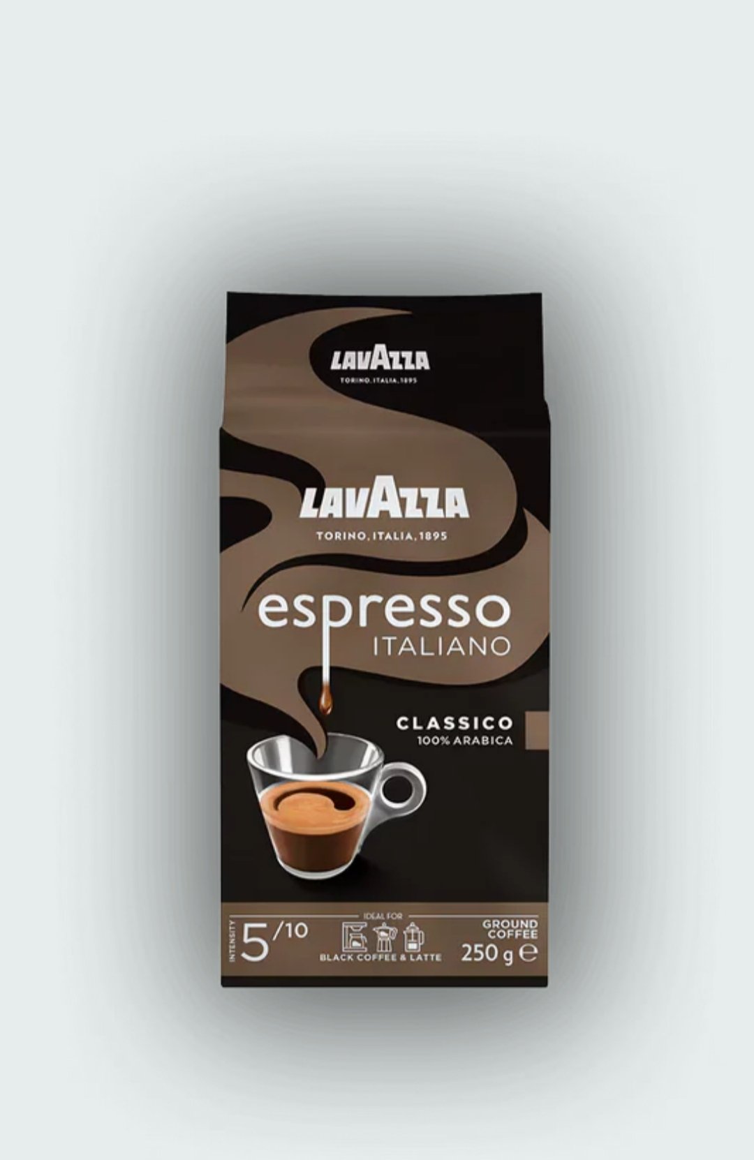 Lavazza Espresso Italiano Classico – Ground Coffee 250g