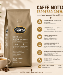 Alternative view of Caffè Motta Espresso Crema – Coffee Beans 1 kg