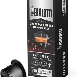 Bialetti Intenso Coffee Capsules - 10 Capsules