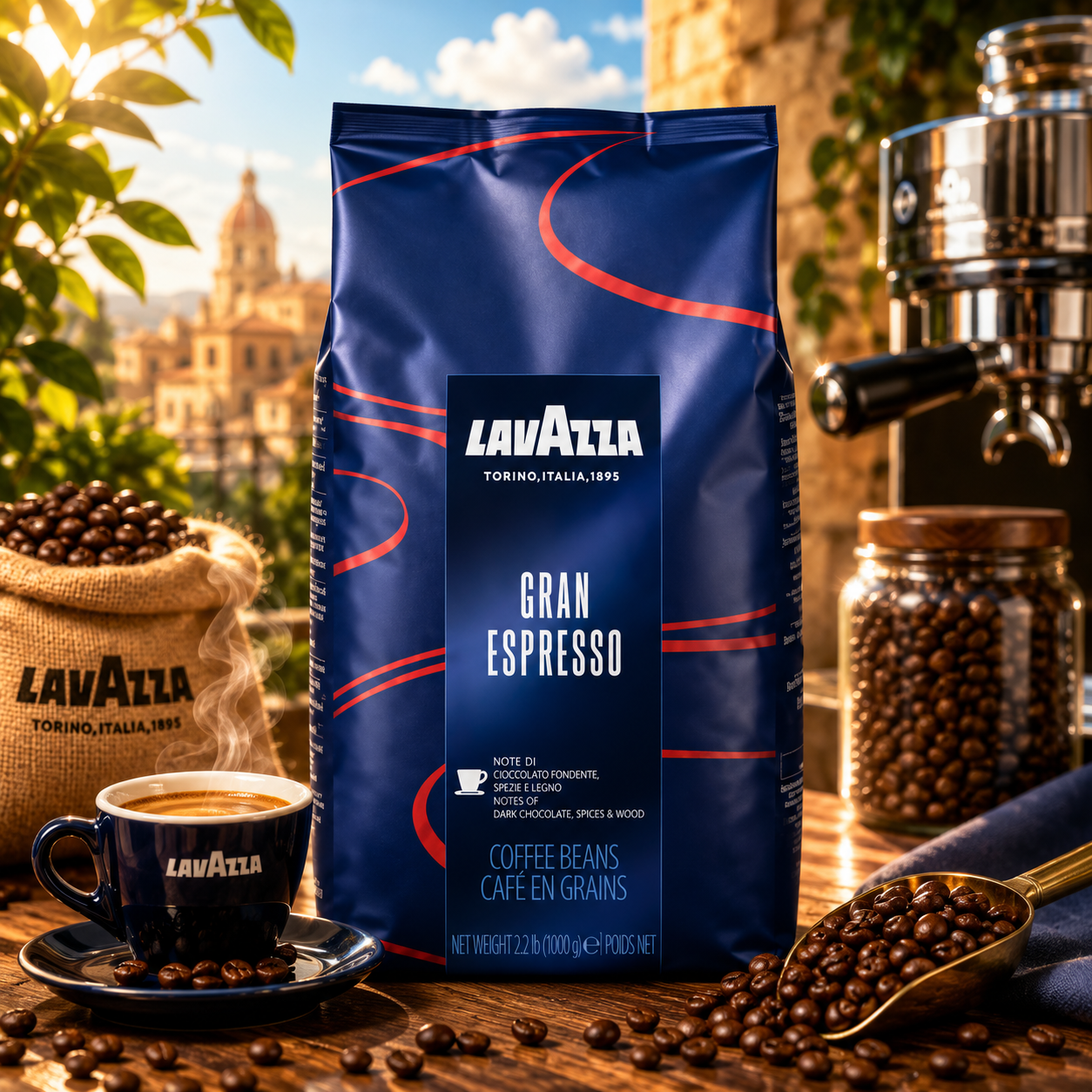 Lavazza Gran Espresso Whole Bean 1 kg