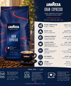 Alternative view of Lavazza Gran Espresso Whole Bean 1 kg