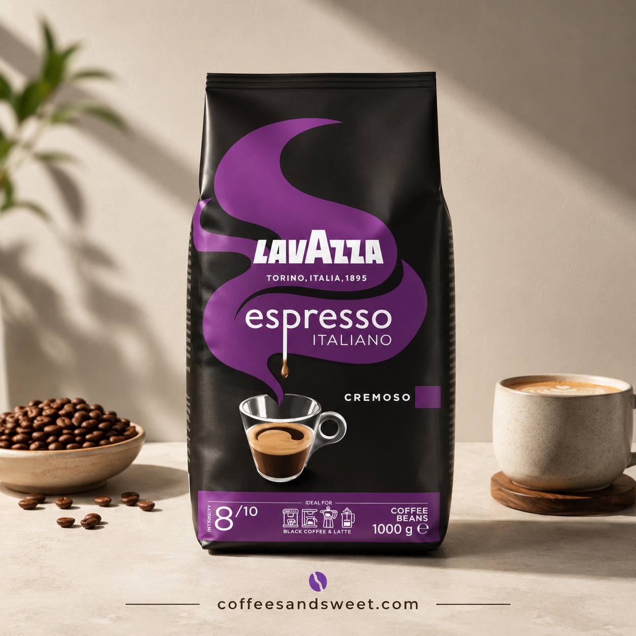 Lavazza Espresso Italiano Cremoso Coffee beans 1K