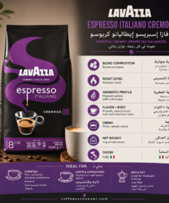 Alternative view of Lavazza Espresso Italiano Cremoso Coffee beans 1K