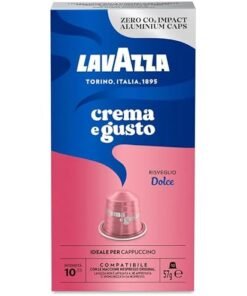 Lavazza Crema e Gusto Dolce Coffee Capsules - 10 Capsules