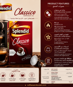 Alternative view of Splendid - Espresso Classico Coffee Capsules - 1 Pack of 10 Capsules