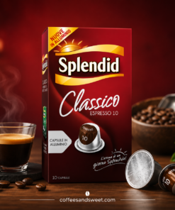 Splendid - Espresso Classico Coffee Capsules - 1 Pack of 10 Capsules
