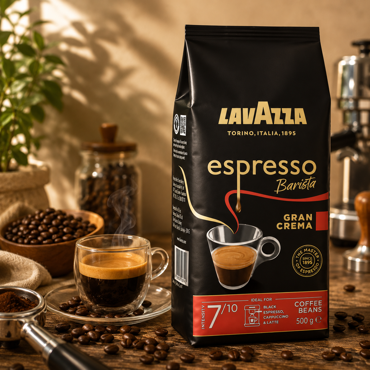 Lavazza Espresso Barista Gran Crema – Coffee Beans 1kg