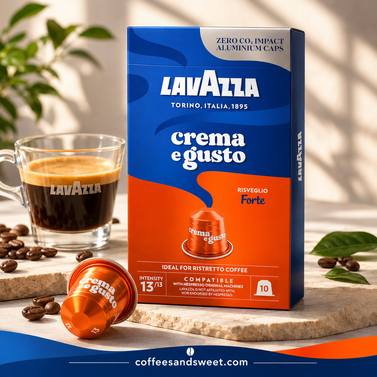 Lavazza Crema e Gusto Capsules – 10 Capsules