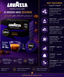 Alternative view of Lavazza A Modo Mio Divino Capsules – 16 Capsules