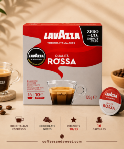 Lavazza A Modo Mio Qualità Rossa Capsules – 16 Capsules
