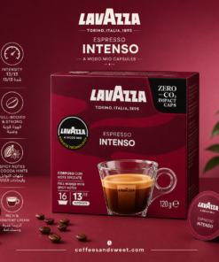 Lavazza A Modo Mio Intenso Capsules – 16 Capsules
