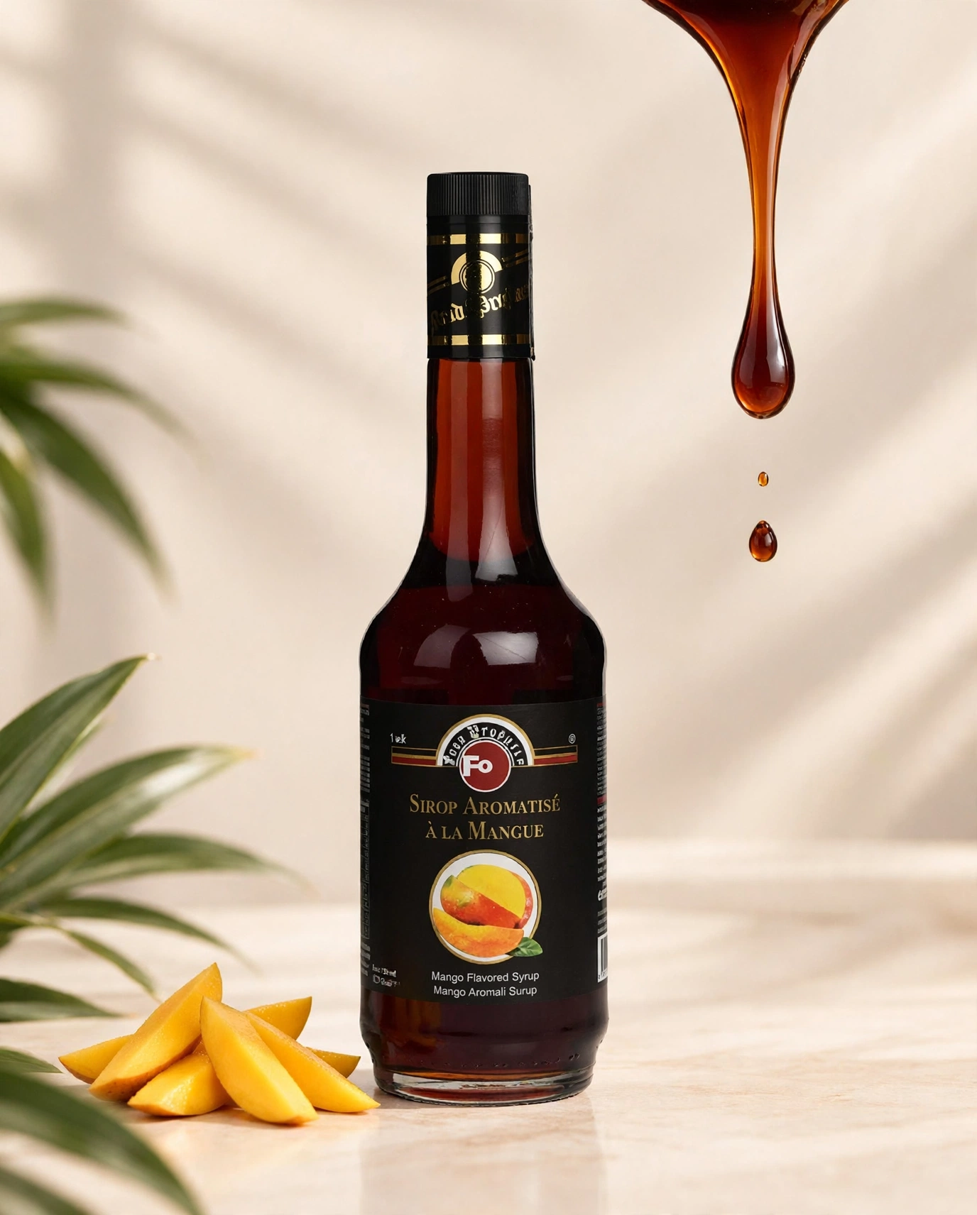 Fo - Mango Syrup سيرب مانجو للكوكتيلات والمشروبات – 700 مل