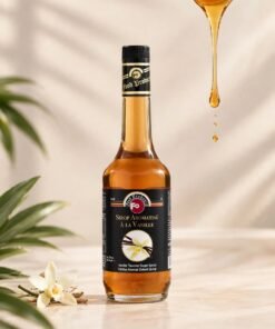 Vanilla Flavored Cocktail Syrup With Sugar