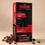 كبسولات مورينو أروما توب – 10 كبسولات ألومنيوم | Moreno AROMA TOP Nespresso Capsules