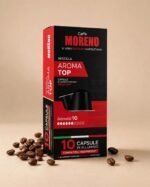 كبسولات مورينو أروما توب – 10 كبسولات ألومنيوم | Moreno AROMA TOP Nespresso Capsules