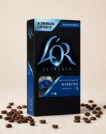 كبسولات لور ريستريتو منزوعة الكافيين – 10 كبسولات | L'OR Ristretto Decaffeinato Capsules