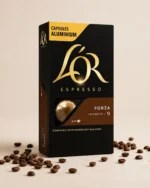كبسولات لور فورزا – 10 كبسولات | L'OR Espresso FORZA Capsules