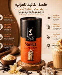 Alternative view of Solo Vanilla Frappe Base