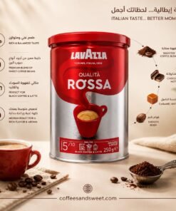 Alternative view of Lavazza Qualità Rossa Ground Coffee, 250g Tin