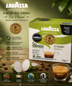 Lavazza A Modo Mio ¡Tierra! For Planet Capsules - 16 Capsules