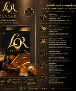 Alternative view of L'OR Coffee L'OR Caramel Capsule - 1 Pack of 10 Capsules
