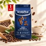 حبوب قهوة كافيه بوربوني 100% أرابيكا 1 كجم | Caffè Borbone 100% Arabica
