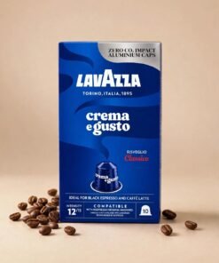 كبسولات لافازا Crema e Gusto المتوافقة مع نسبريسو – 10 كبسولات