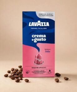 كبسولات لافازا Crema e Gusto Dolce المتوافقة مع نسبريسو – 10 كبسولات